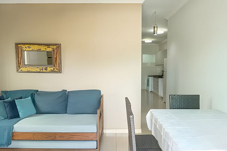 500m PRAIA Taperapuan; 2 quartos; Térreo; WiFi 300mbs; Churr