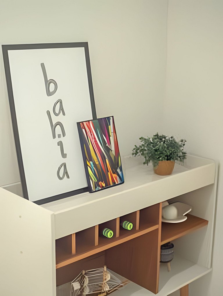 500m PRAIA Taperapuan; 2 quartos; Térreo; WiFi 300mbs; Churr