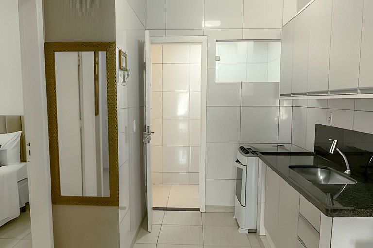 500m PRAIA Taperapuan; 2 quartos; Térreo; WiFi 300mbs; Churr