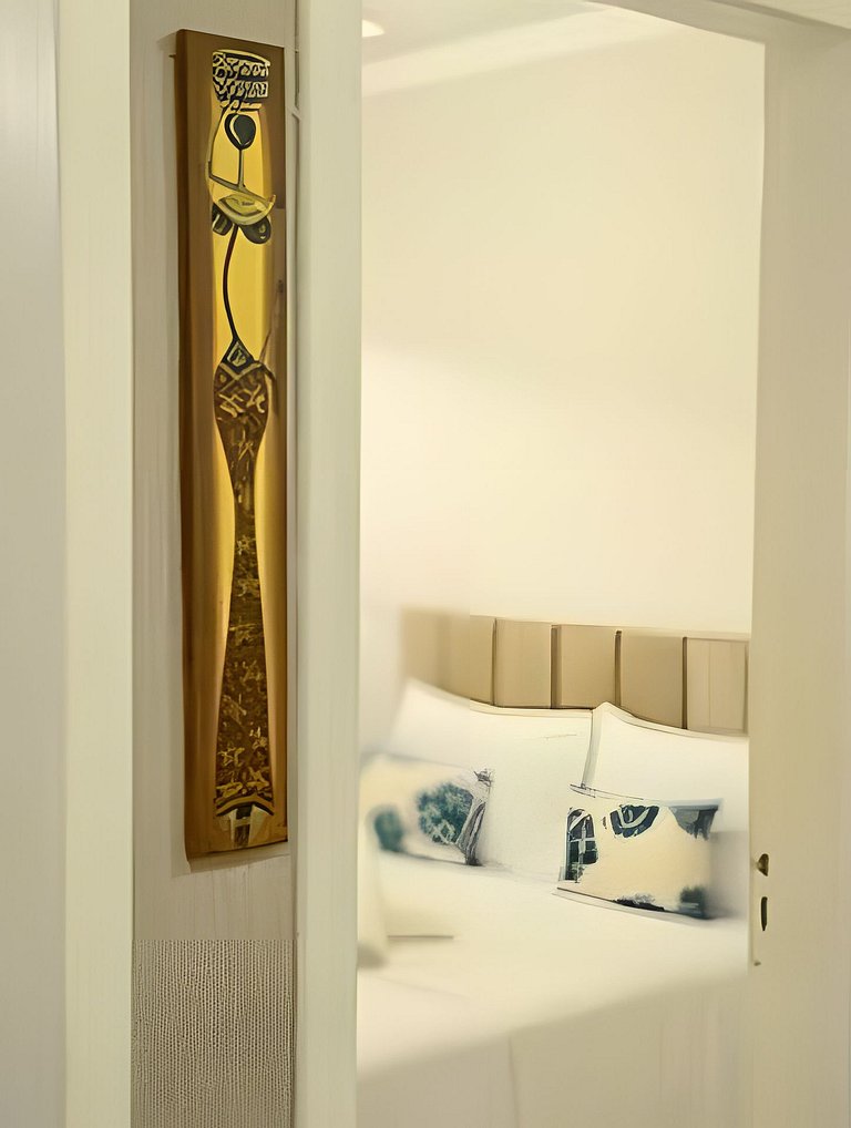 500m PRAIA Taperapuan; 2 quartos; Térreo; WiFi 300mbs; Churr