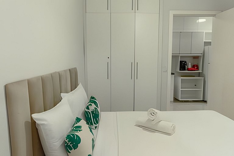 500m PRAIA Taperapuan; 2 quartos; Térreo; WiFi 300mbs; Churr