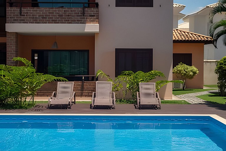 450m PRAIA de Taperapuan; Piscina; 2 quartos; WiFi 300 mbs;