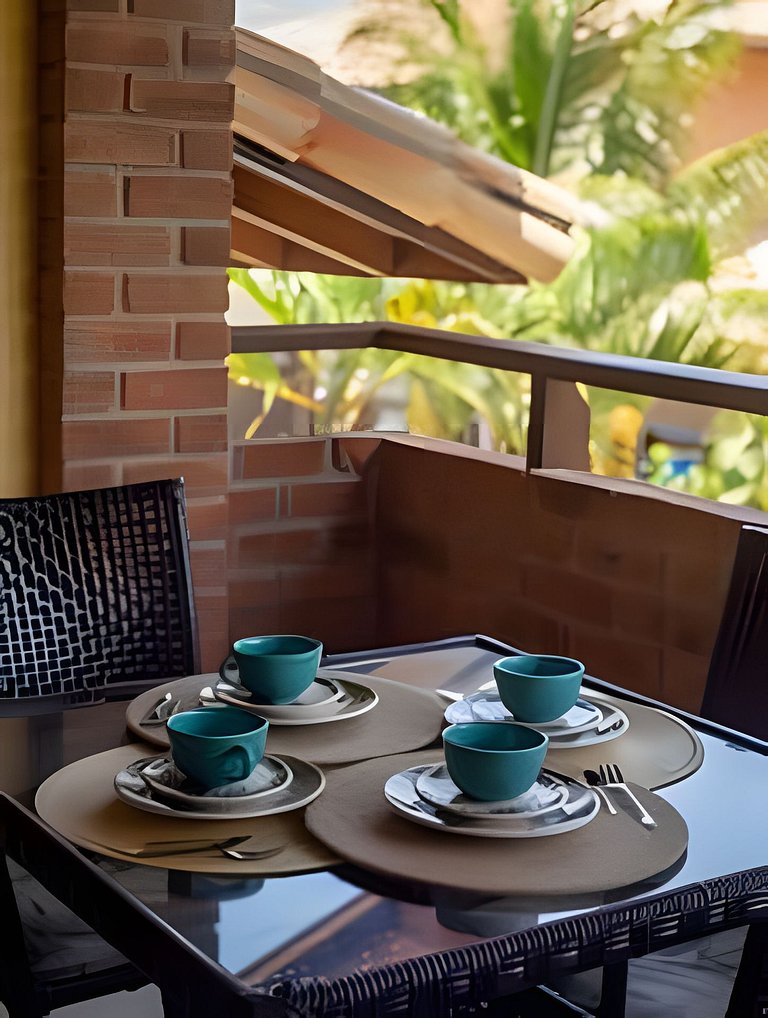 450m PRAIA de Taperapuan; Piscina; 2 quartos; WiFi 300 mbs;