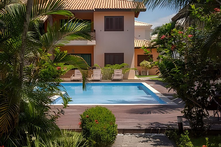 450m PRAIA de Taperapuan; Piscina; 2 quartos; WiFi 300 mbs;