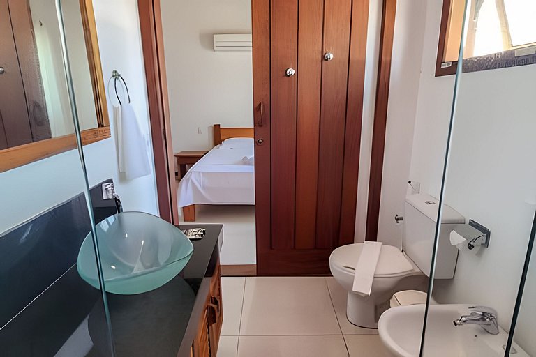 450m PRAIA de Taperapuan; Piscina; 2 quartos; WiFi 300 mbs;