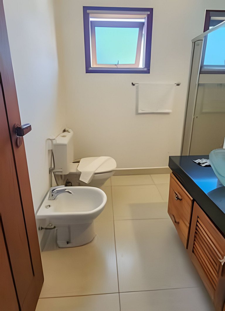 450m PRAIA de Taperapuan; Piscina; 2 quartos; WiFi 300 mbs;