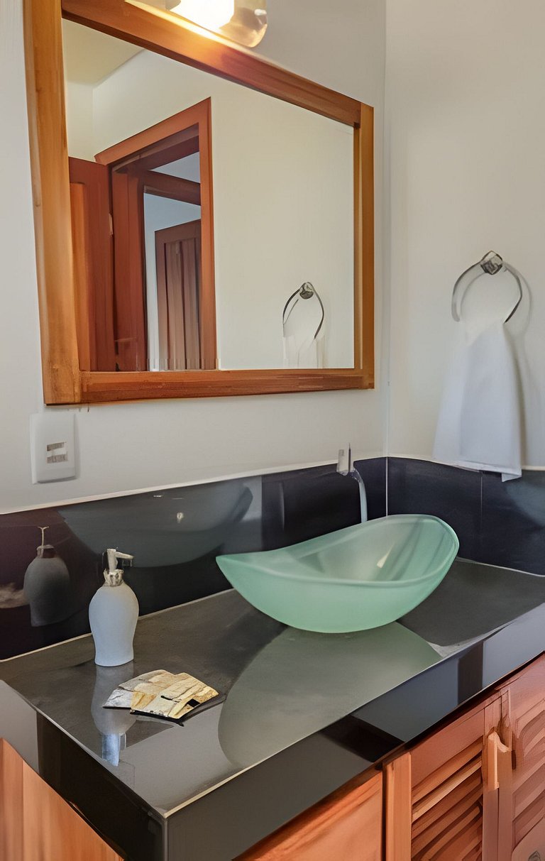 450m PRAIA de Taperapuan; Piscina; 2 quartos; WiFi 300 mbs;