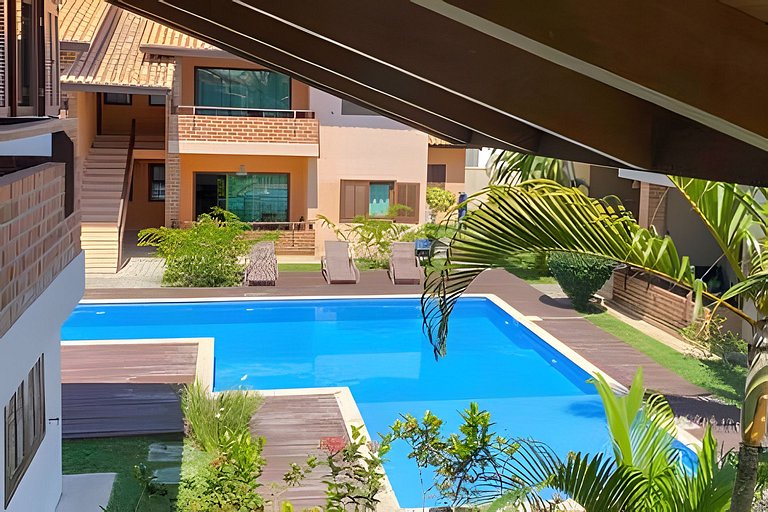 450m PRAIA de Taperapuan; Piscina; 2 quartos; WiFi 300 mbs;