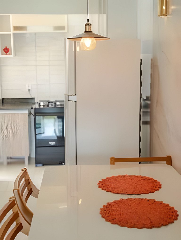 500m da PRAIA; 2 quartos; no 2º pavimento; WiFi 300mbs; Chur