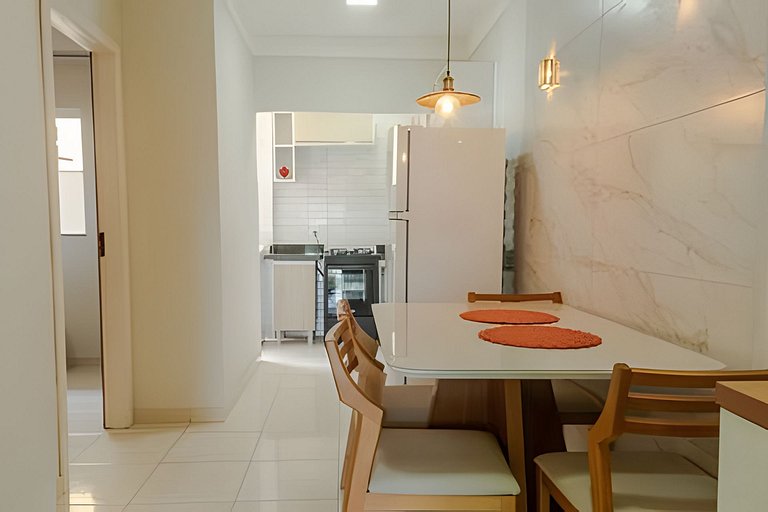 500m da PRAIA; 2 quartos; no 2º pavimento; WiFi 300mbs; Chur