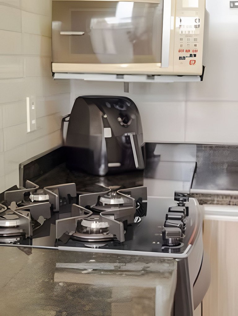 500m da PRAIA; 2 quartos; no 2º pavimento; WiFi 300mbs; Chur