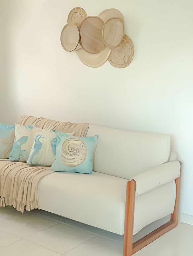 500m da PRAIA; 2 quartos; no 2º pavimento; WiFi 300mbs; Chur