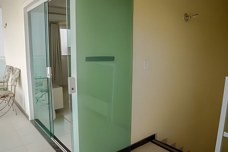 500m da PRAIA; 2 quartos; no 2º pavimento; WiFi 300mbs; Chur