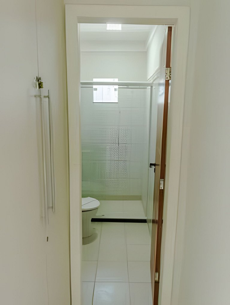 500m da PRAIA; 2 quartos; no 2º pavimento; WiFi 300mbs; Chur