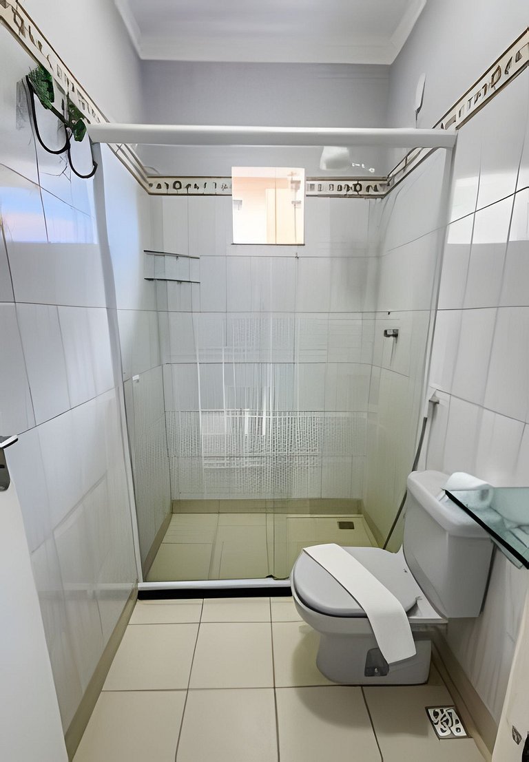 500m PRAIA de Taperapuan; 2 quartos; WiFi 300mbs; no 2 pavim