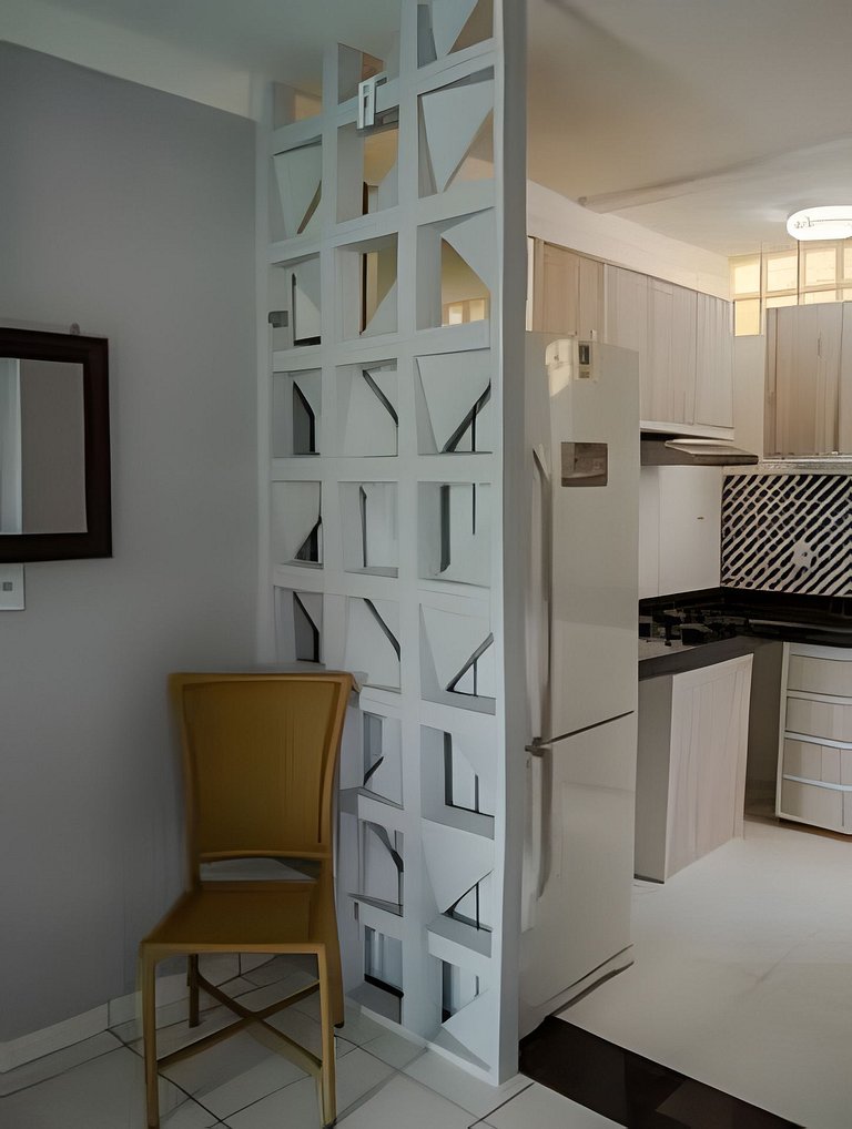 500m PRAIA de Taperapuan; 2 quartos; WiFi 300mbs; no 2 pavim