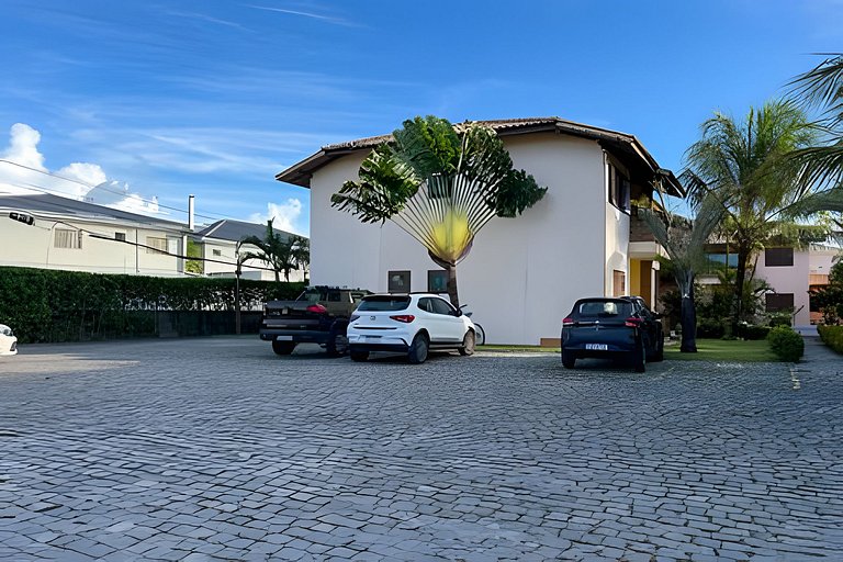 450m da PRAIA Taperapuan; 2 suítes; Piscina; WiFi 300 mbs; 2