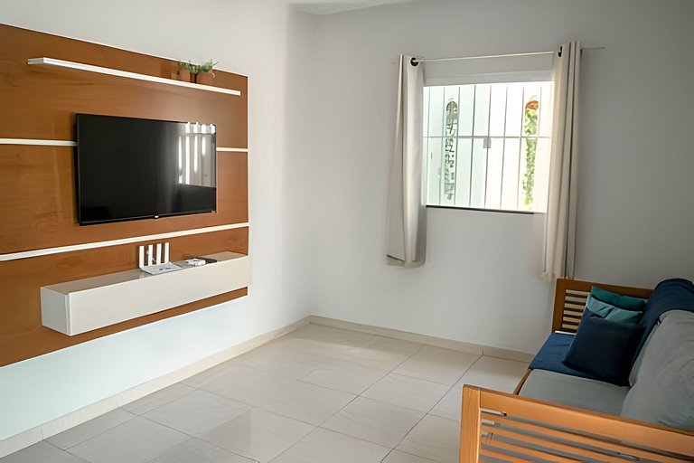 500m PRAIA Taperapuan; 2 quartos; WiFi 300mbs; Churrasqueira