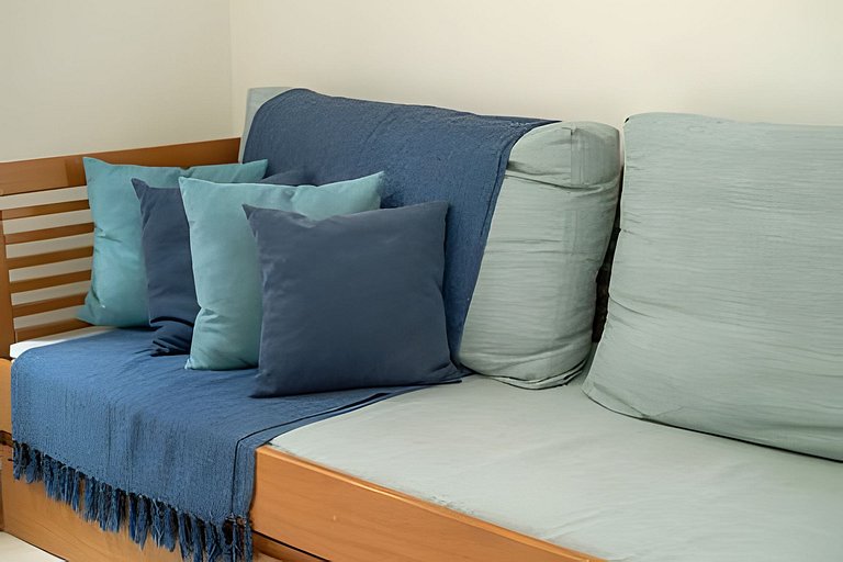 500m PRAIA Taperapuan; 2 quartos; WiFi 300mbs; Churrasqueira