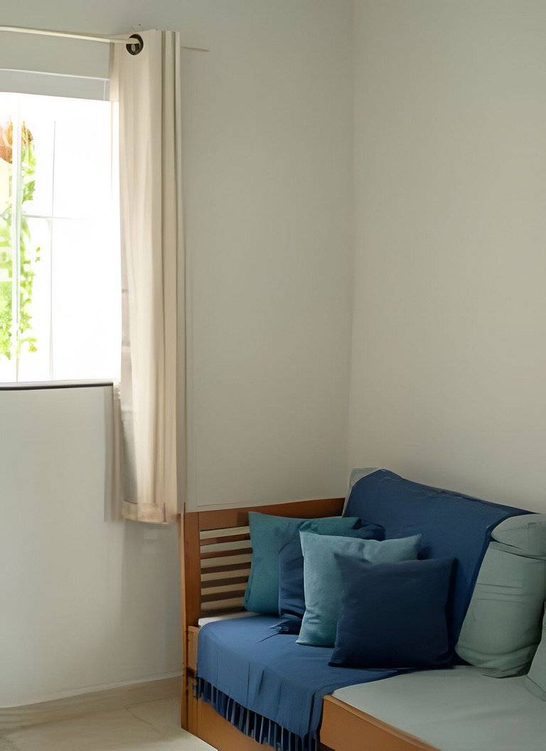 500m PRAIA Taperapuan; 2 quartos; WiFi 300mbs; Churrasqueira