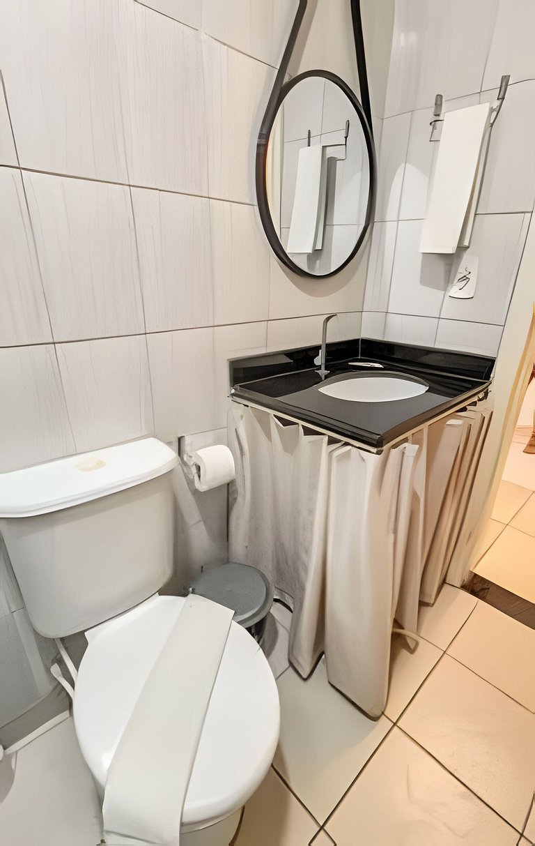 500m PRAIA Taperapuan; 2 quartos; WiFi 300mbs; Churrasqueira