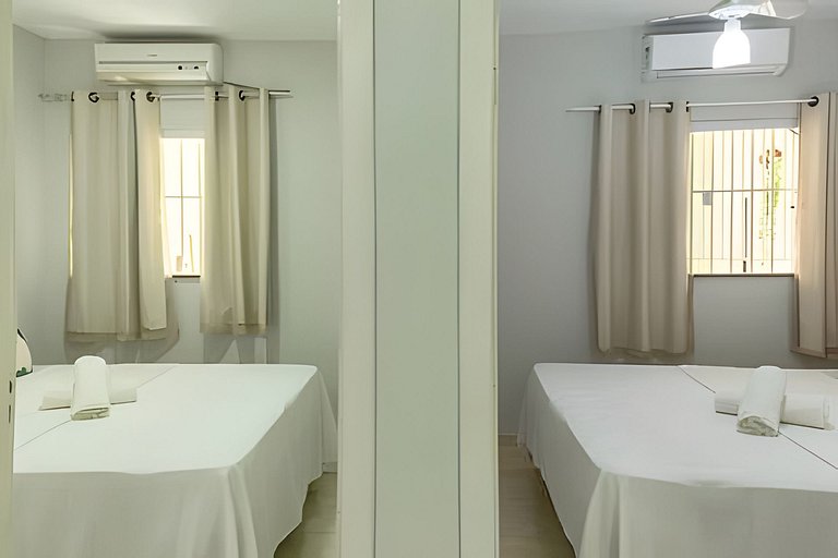 500m PRAIA Taperapuan; 2 quartos; WiFi 300mbs; Churrasqueira