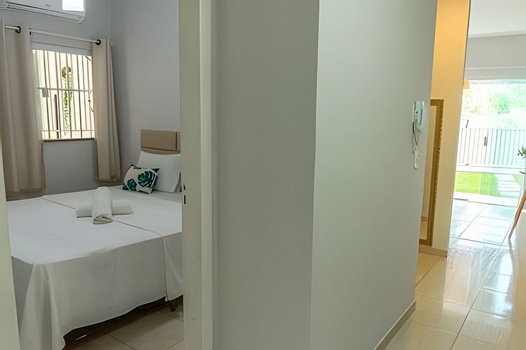 500m PRAIA Taperapuan; 2 quartos; WiFi 300mbs; Churrasqueira