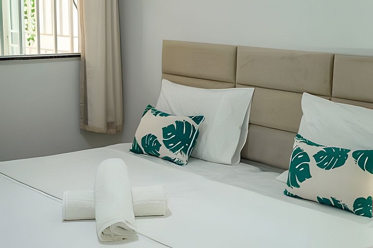 500m PRAIA Taperapuan; 2 quartos; WiFi 300mbs; Churrasqueira