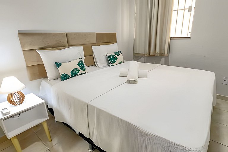 500m PRAIA Taperapuan; 2 quartos; WiFi 300mbs; Churrasqueira