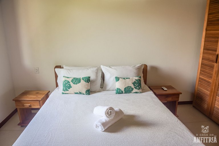 450m PRAIA de Taperapuan; Piscina; 2 quartos; WiFi 300 mbs;