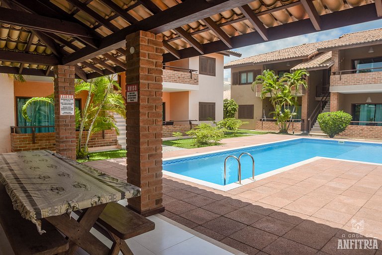 450m PRAIA de Taperapuan; Piscina; 2 quartos; WiFi 300 mbs;