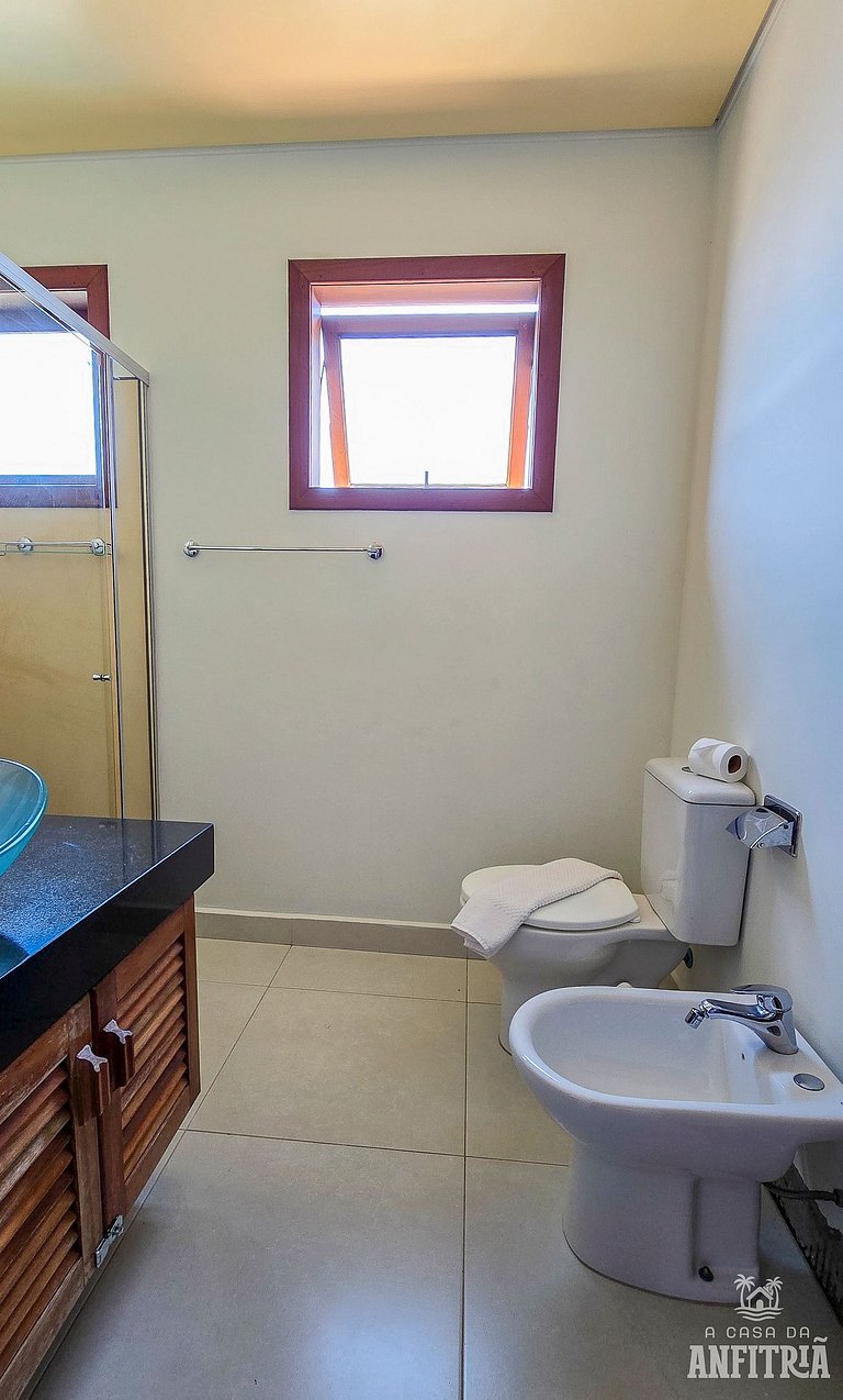 450m da PRAIA Taperapuan; 2 suítes; Piscina; WiFi 300 mbs; 2