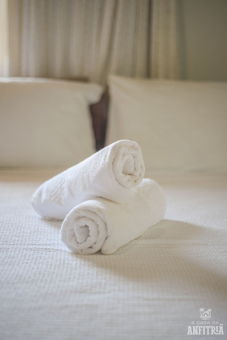 450m da PRAIA Taperapuan; 2 suítes; Piscina; WiFi 300 mbs; 2