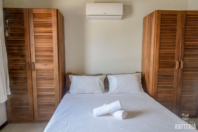 450m da PRAIA Taperapuan; 2 suítes; Piscina; WiFi 300 mbs; 2