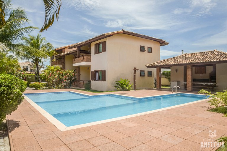 450m da PRAIA Taperapuan; 2 suítes; Piscina; WiFi 300 mbs; 2