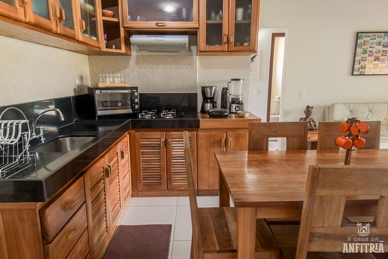 450m da PRAIA Taperapuan; 2 suítes; Piscina; WiFi 300 mbs; 2