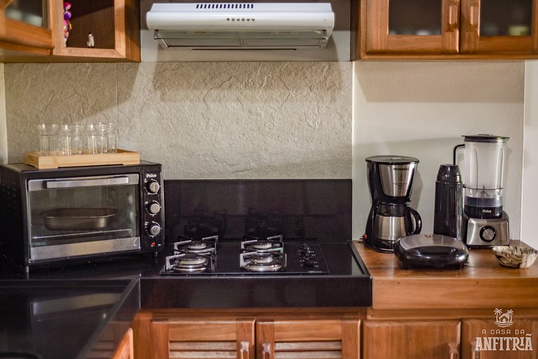 450m da PRAIA Taperapuan; 2 suítes; Piscina; WiFi 300 mbs; 2