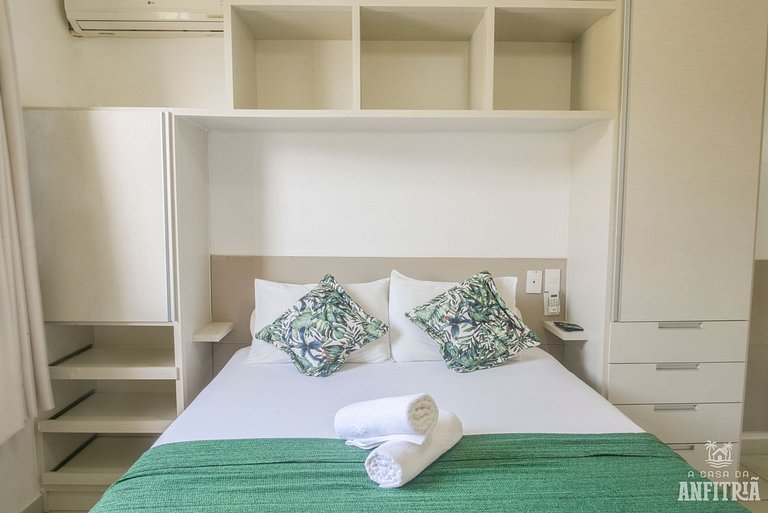 EM frente à PRAIA; 2 quartos; WiFi 300 mbs; até 6 pessoas; n