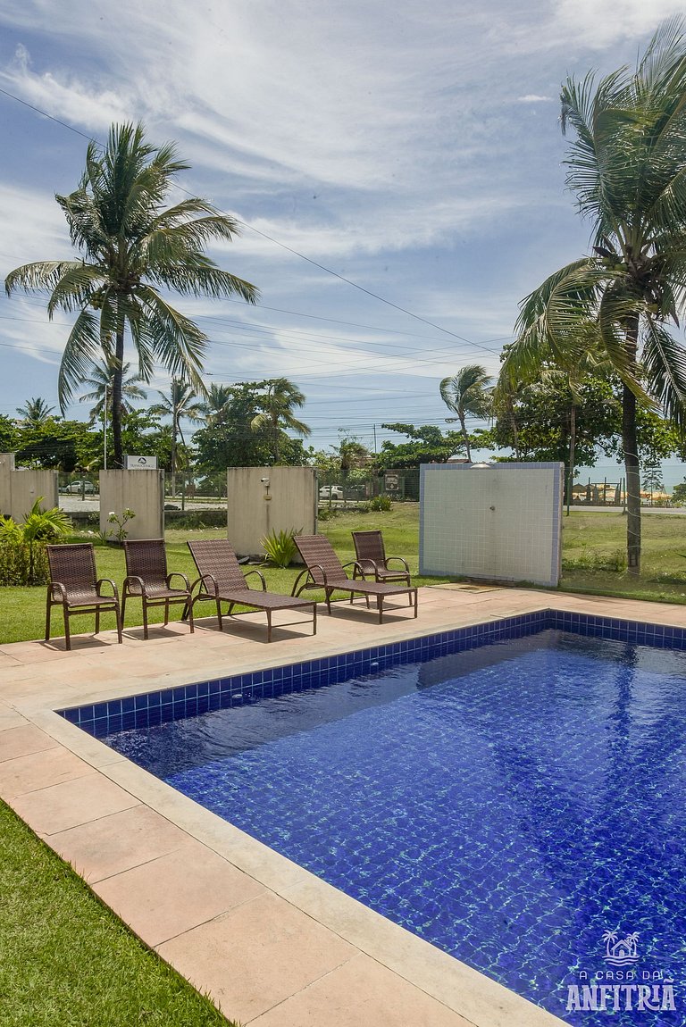 EM frente à PRAIA; 2 quartos; WiFi 300 mbs; até 6 pessoas; n