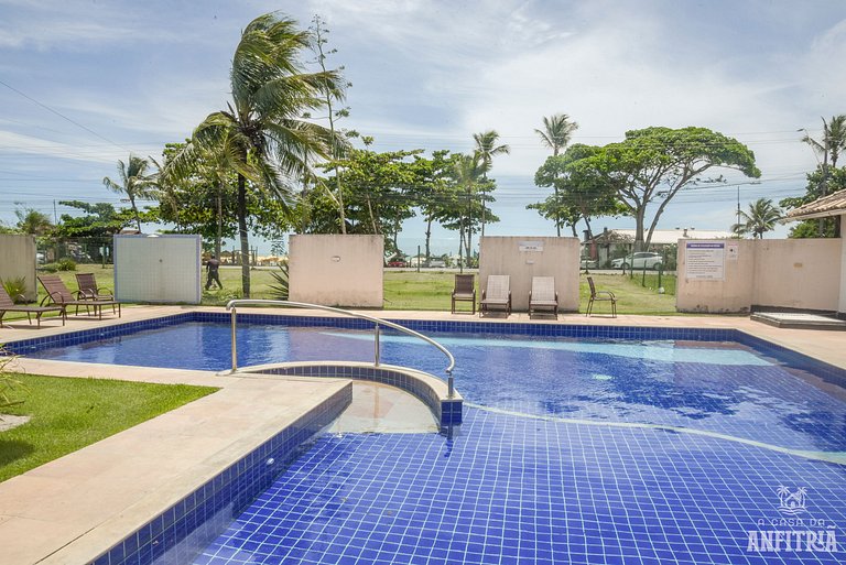 EM frente à PRAIA; 2 quartos; WiFi 300 mbs; até 6 pessoas; n