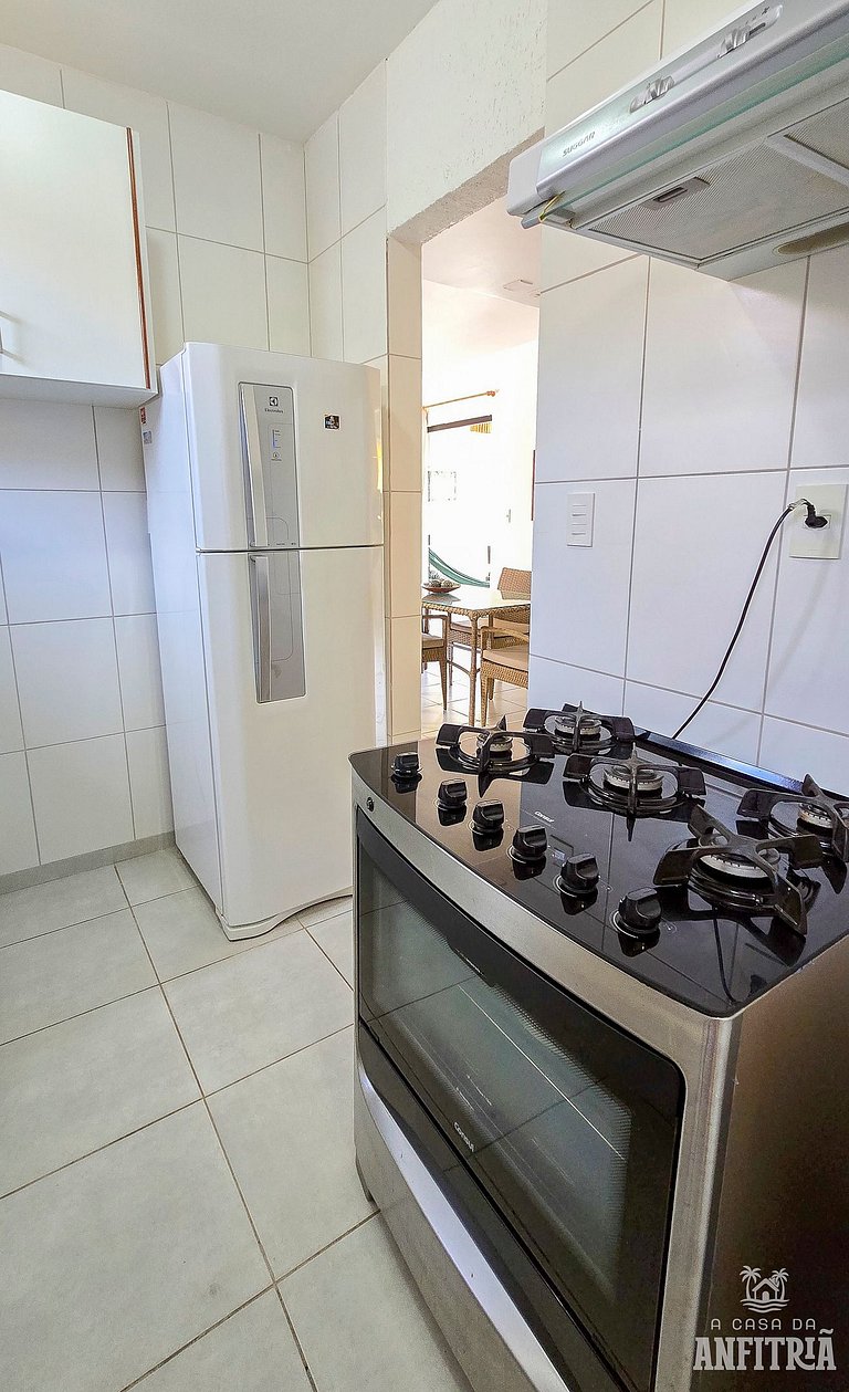 EM frente à PRAIA; 2 quartos; WiFi 300 mbs; até 6 pessoas; n