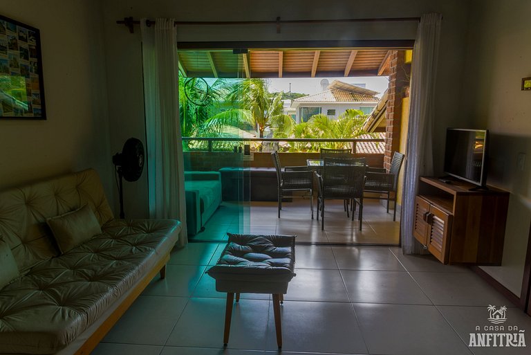 450m da PRAIA Taperapuan; 2 suítes; Piscina; WiFi 300 mbs; 2